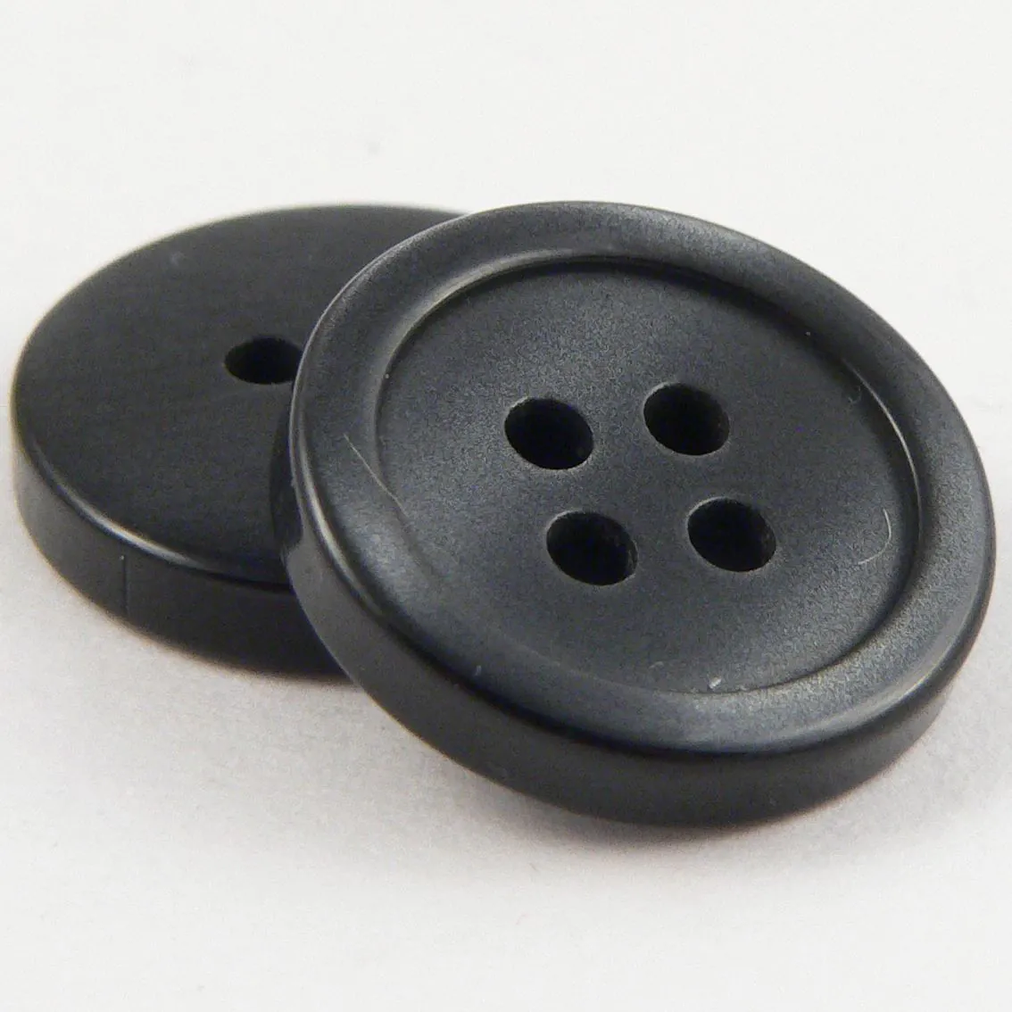 Grey M.O.P Effect Shirt Button