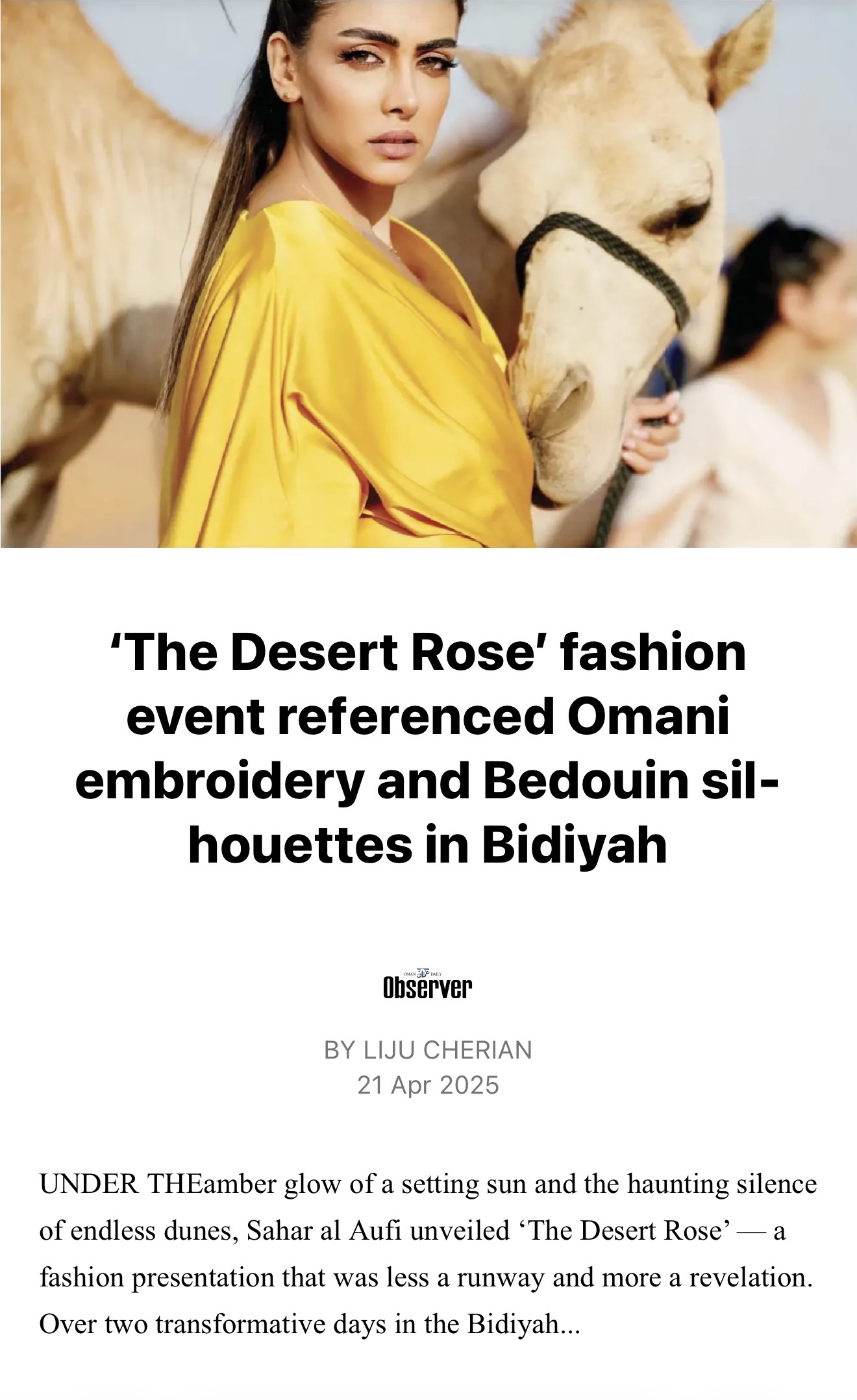 Oman Daily Observer