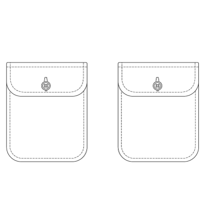 Rounded Flap Pockets