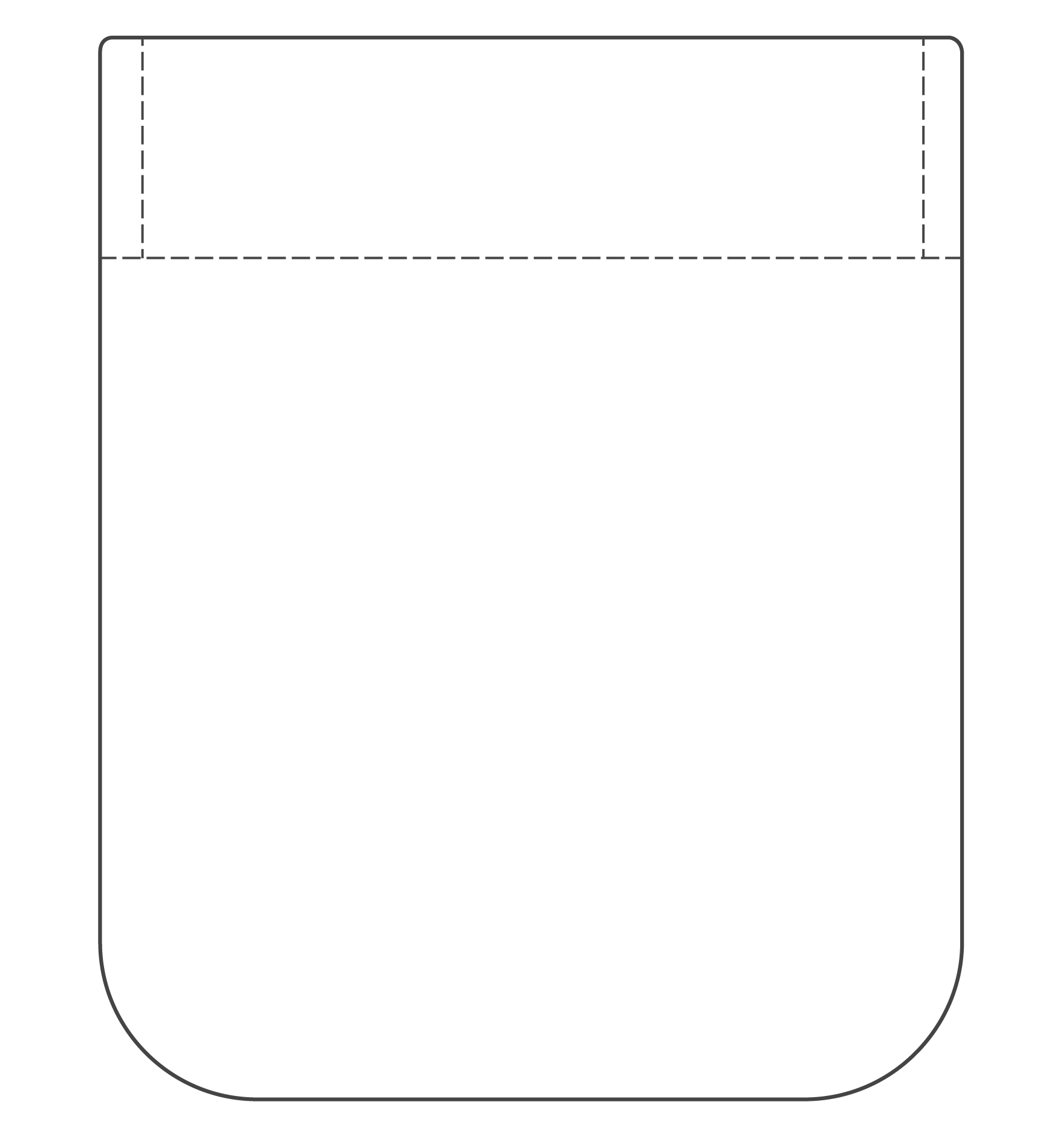 XL Rounded Pocket