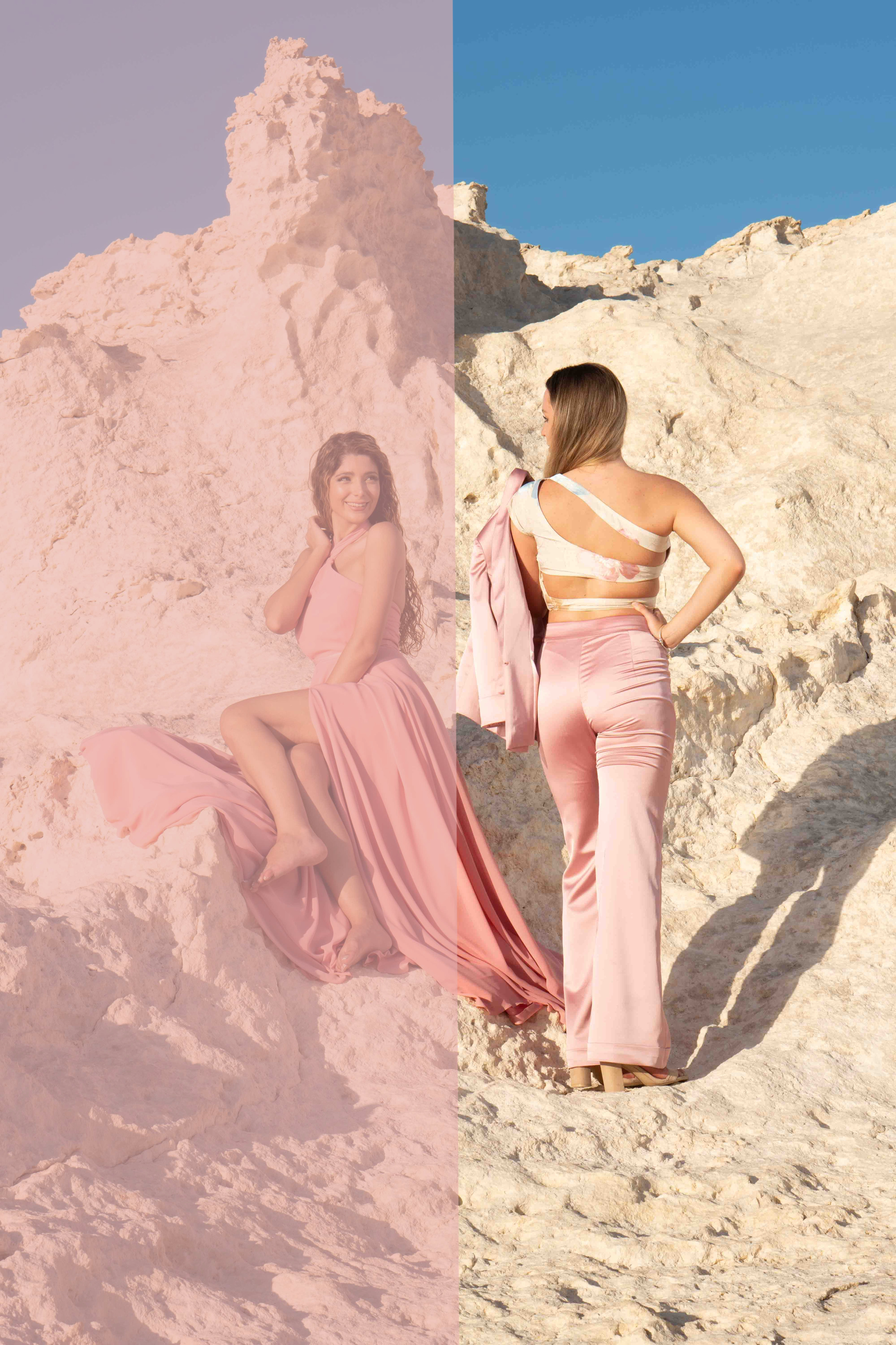 BLUSH FLORAL SUIT