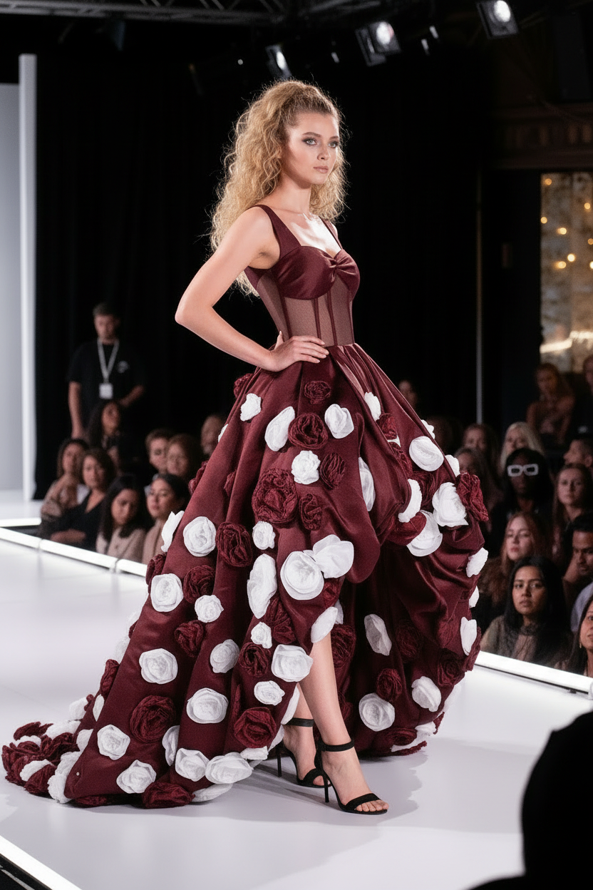Burgundy Blossom