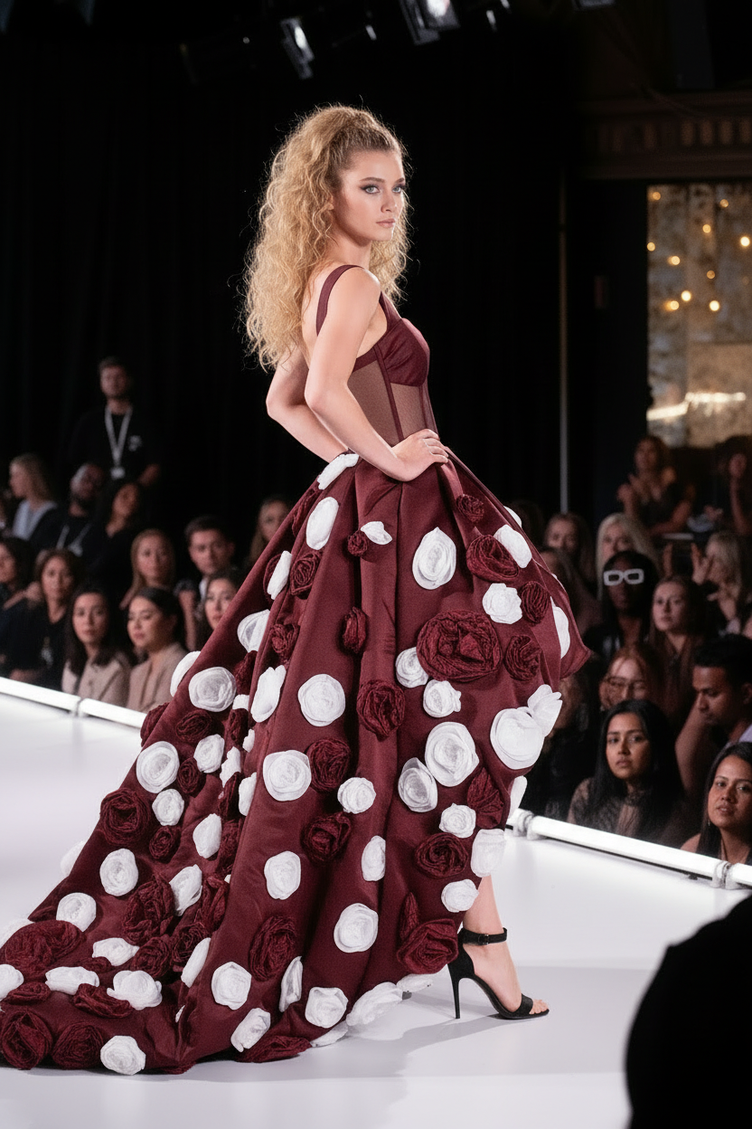 Burgundy Blossom