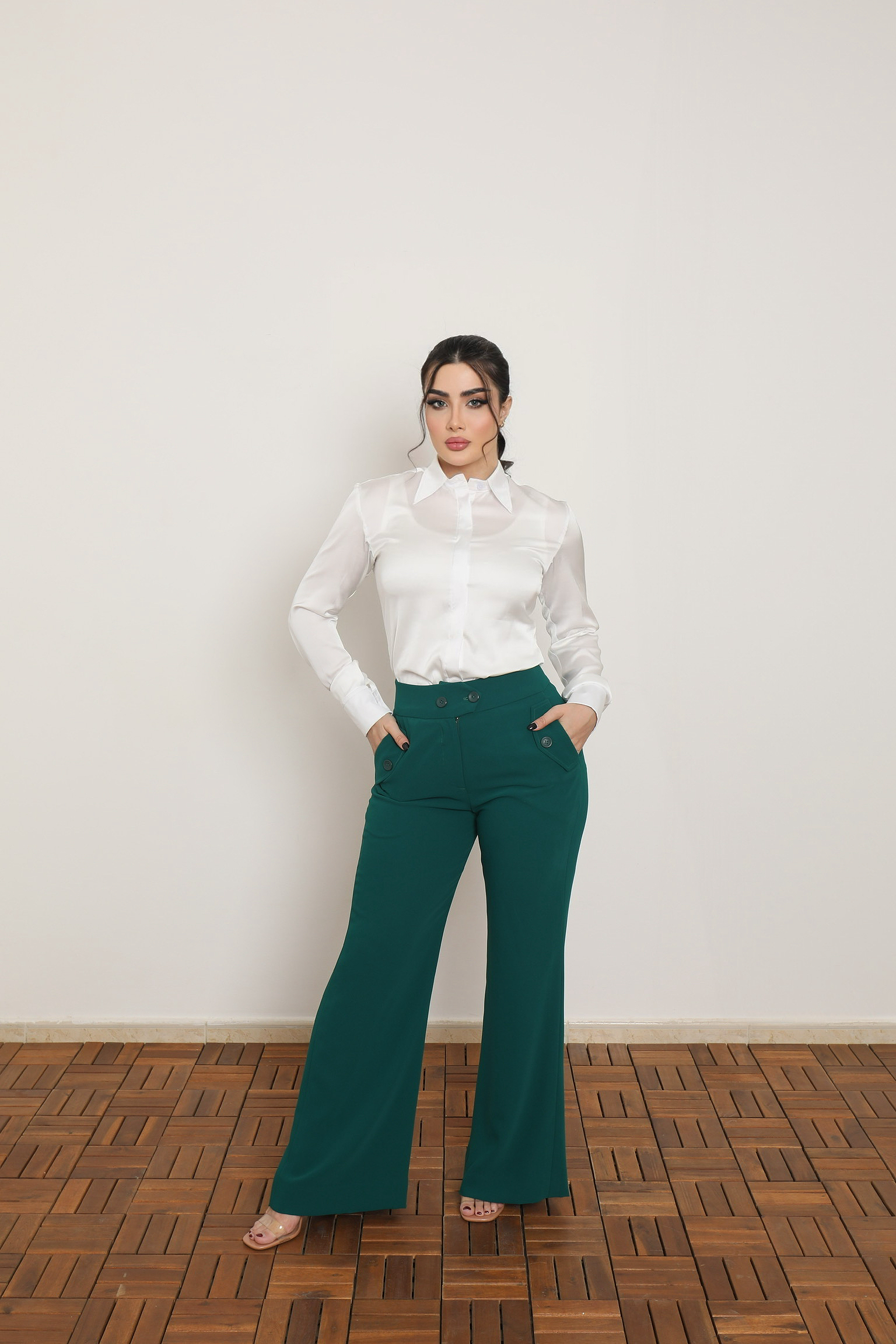 IVORY LUXE BLOUSE