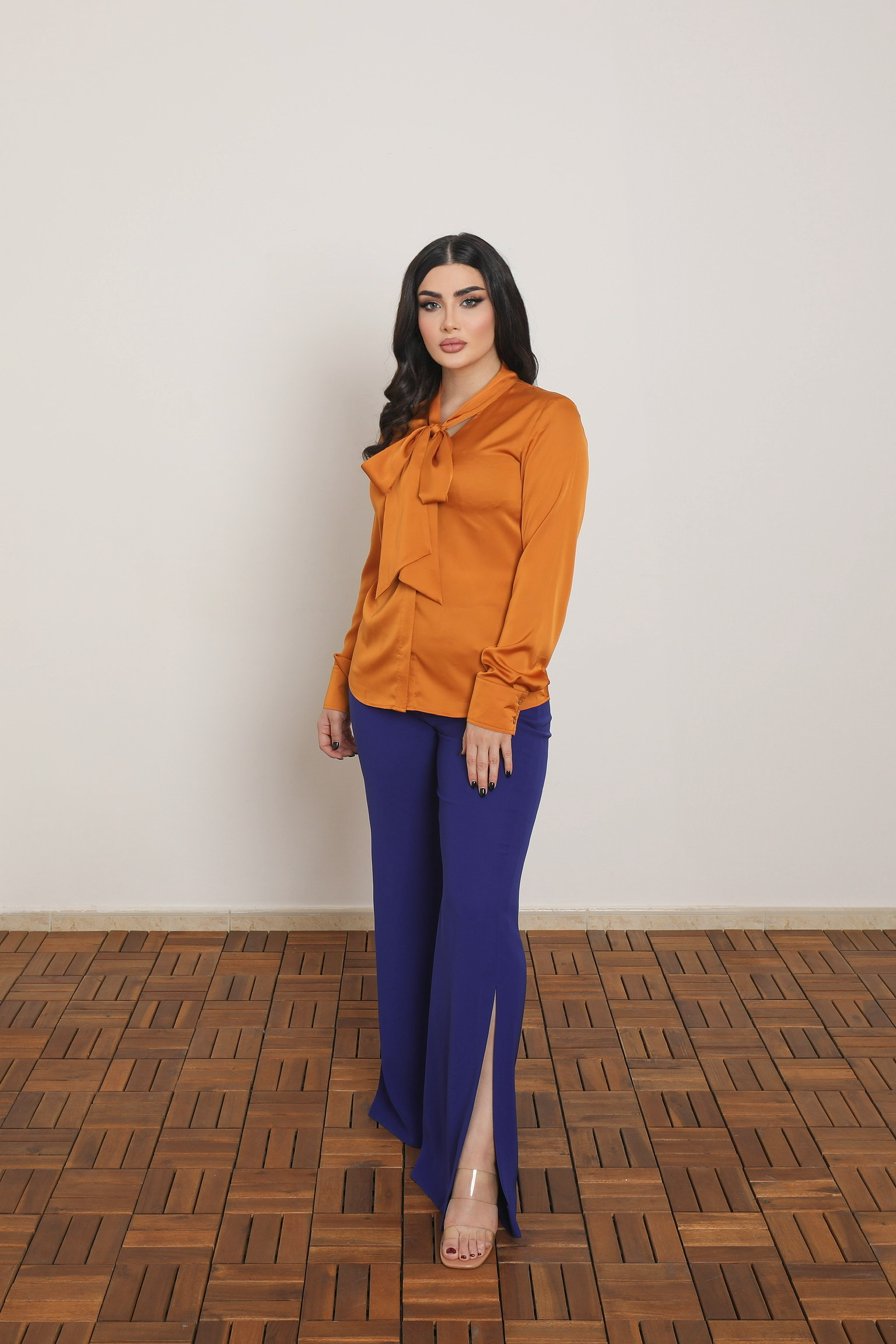 GOLDEN BOW BLOUSE