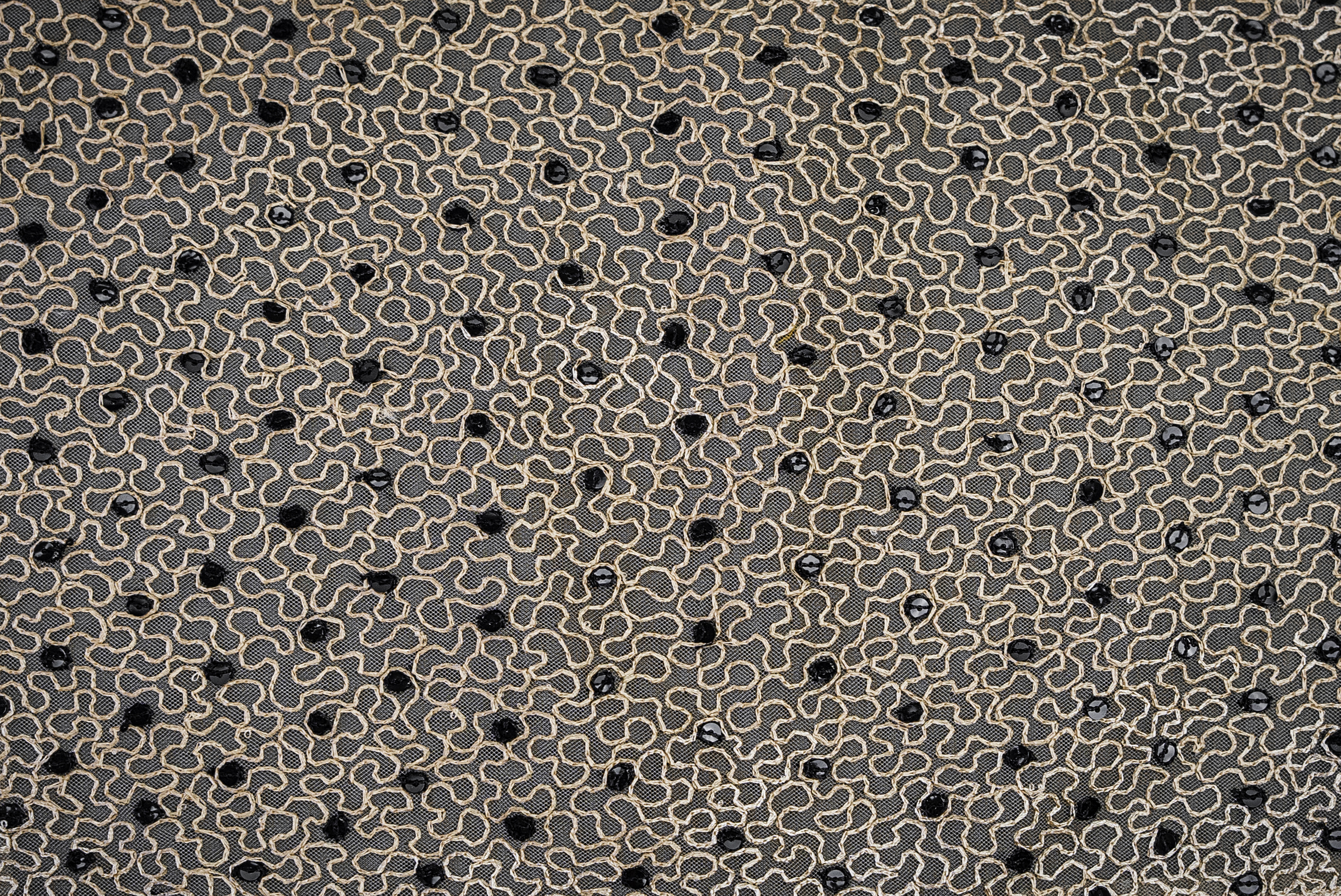 NOIR SEQUIN LACE